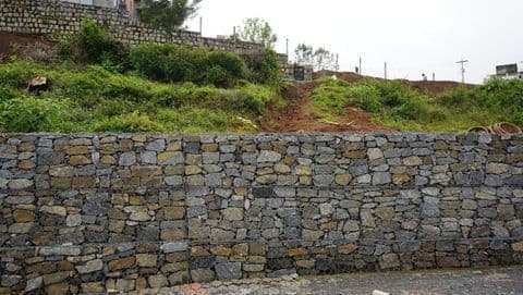 Gabion wall at Sua Serenitea