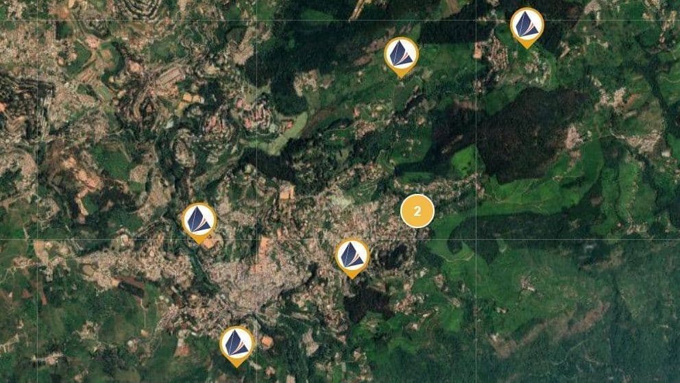 Location of vitrag plots for sale in Coonoor Ooty and Nilgiris
