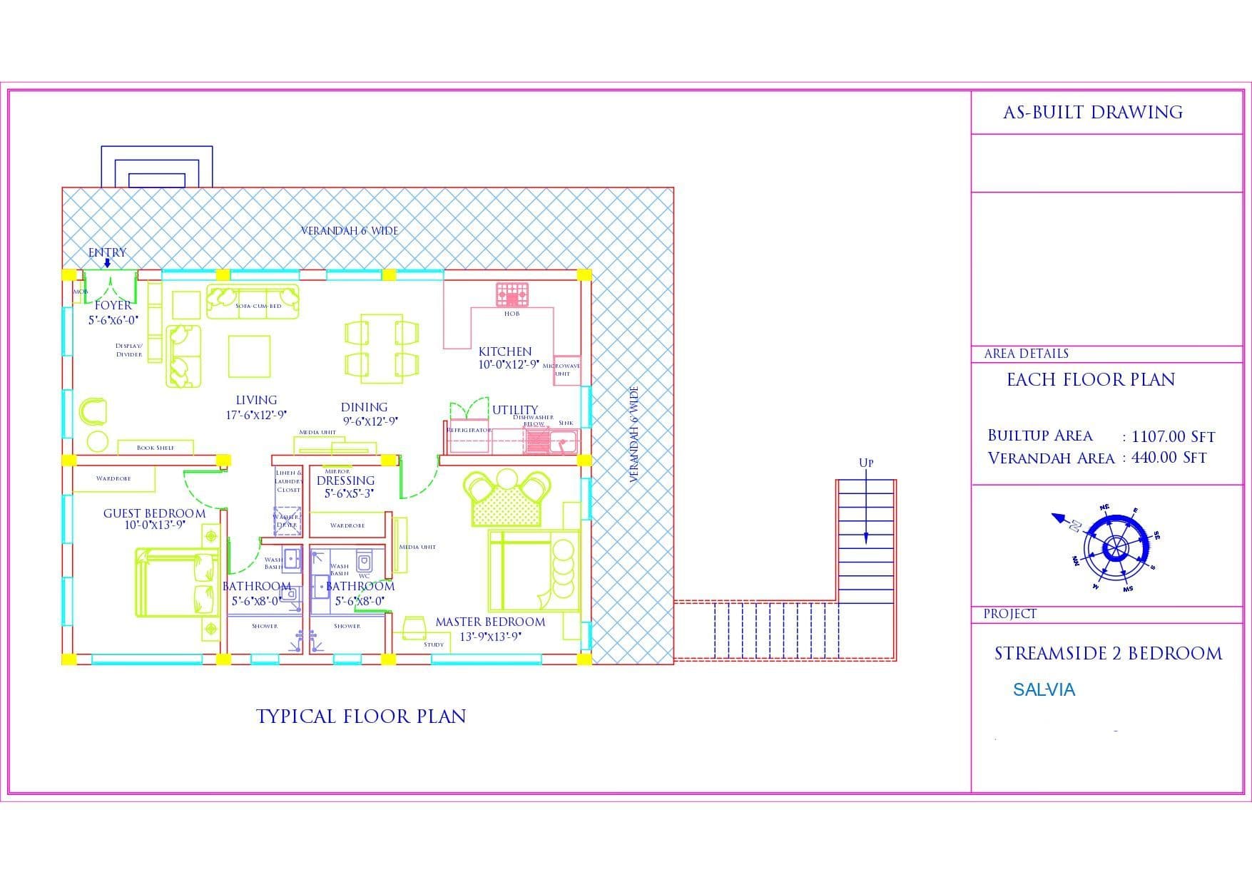 Typical Internal Floor Plan