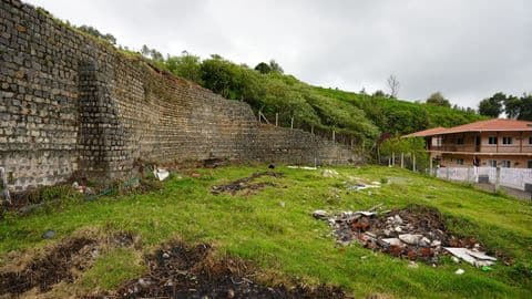 RRM wall with buttress 