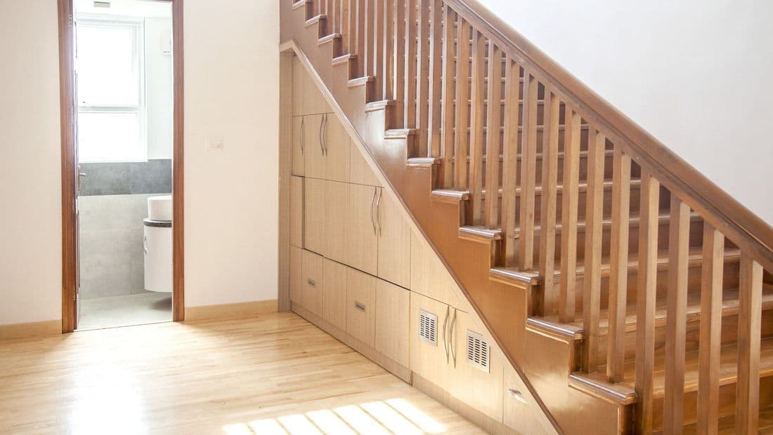 Cupboard staircase