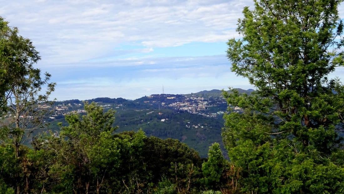 View of the Coimbatore valley from Drumella Coonoor